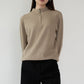 Ribbed Collared Sweater