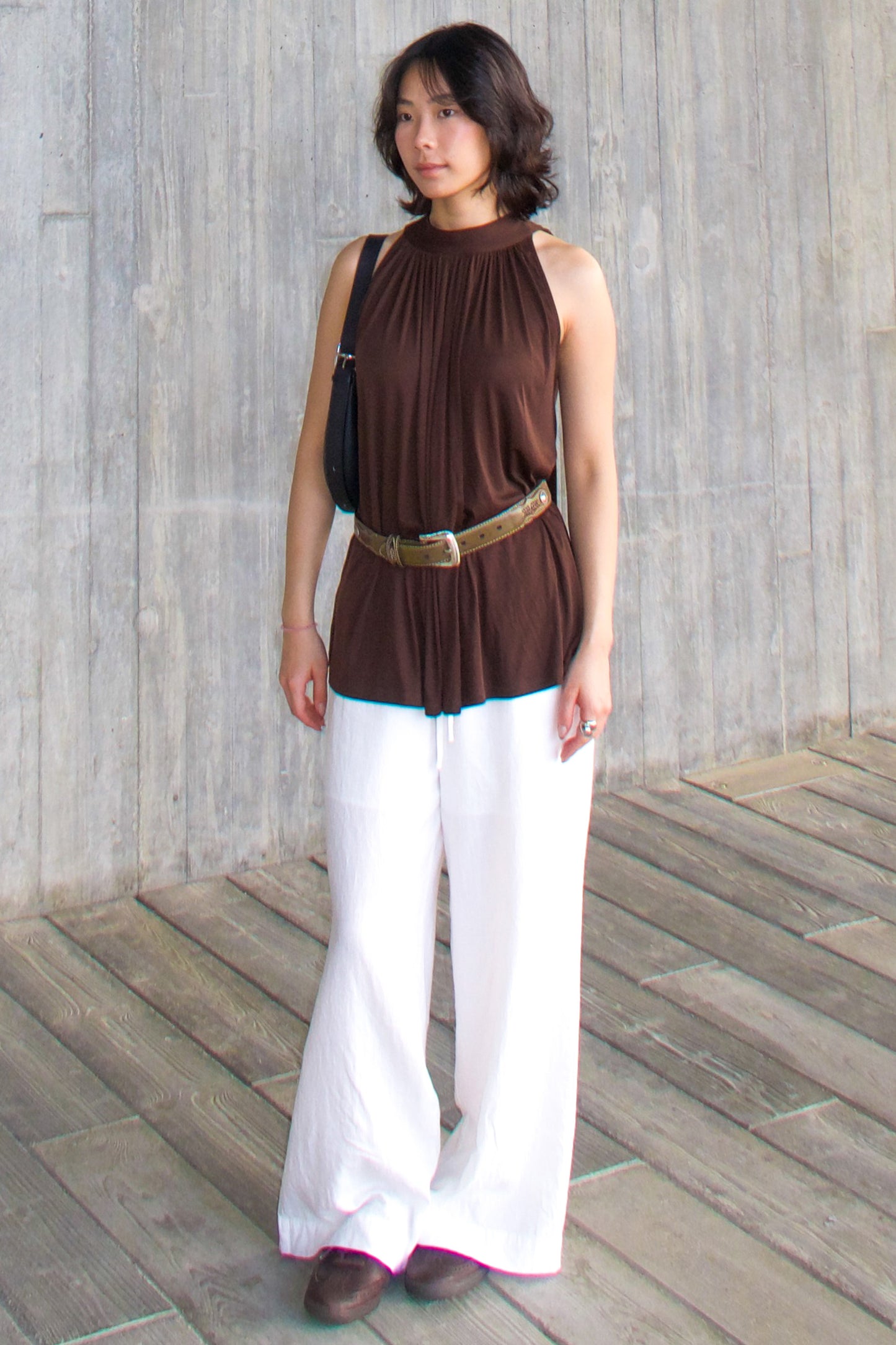 Scarf Neck Top