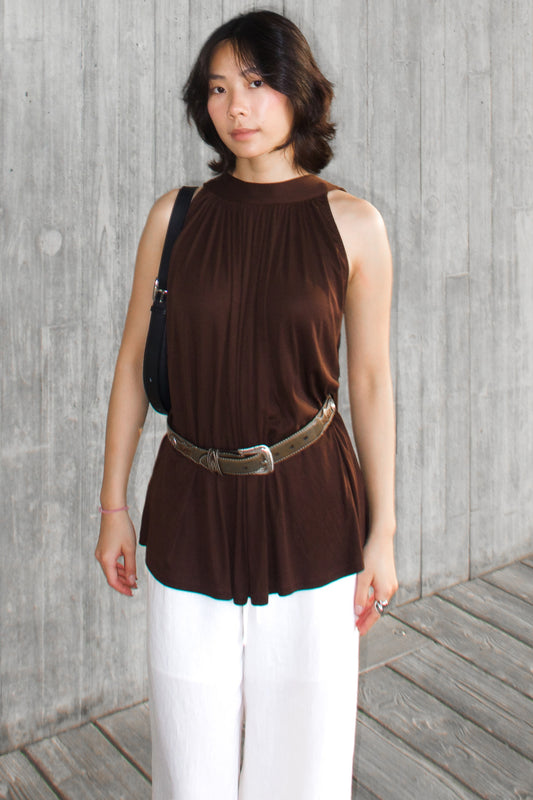 Scarf Neck Top