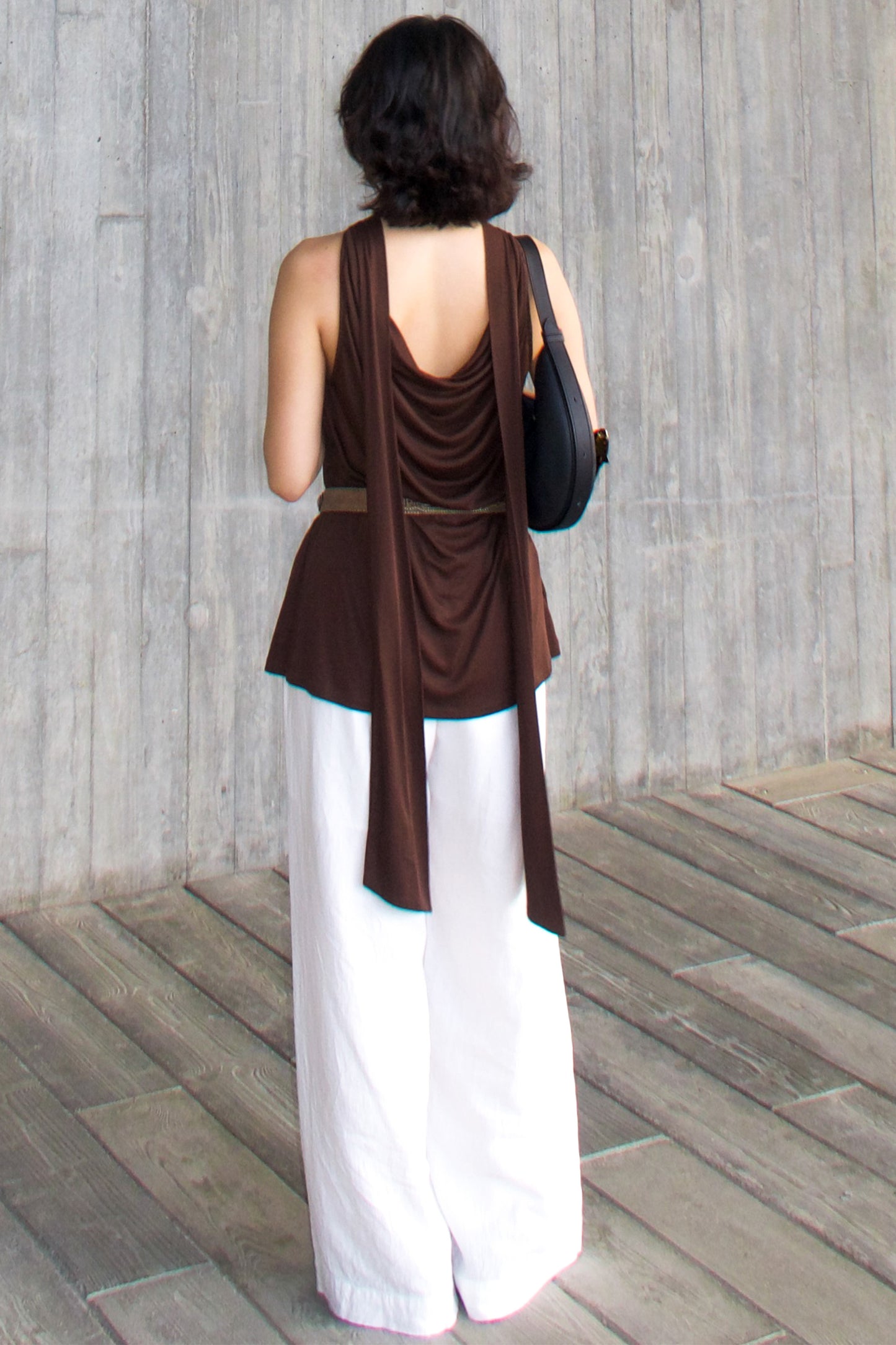 Scarf Neck Top