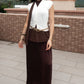 Open Front Blouse