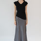 Satin Trumpet Maxi Skirt