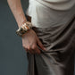Golden Pounded Bangle