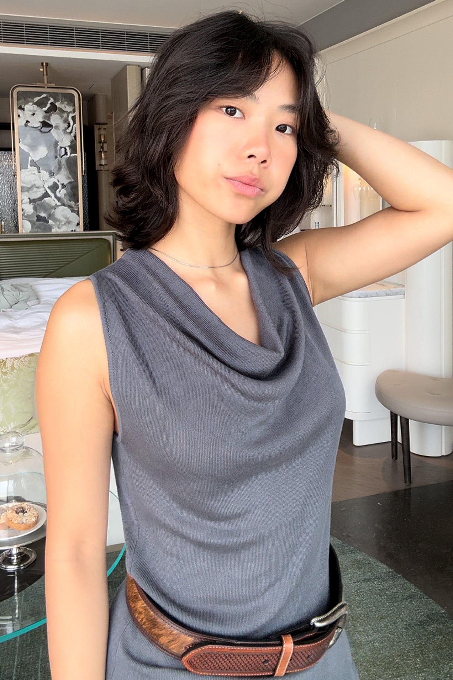 Cowl Neck Tank