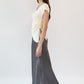 Satin Trumpet Maxi Skirt