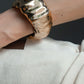 Golden Pounded Bangle