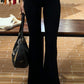 Low-Rise Flare Pants