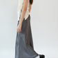 Satin Trumpet Maxi Skirt