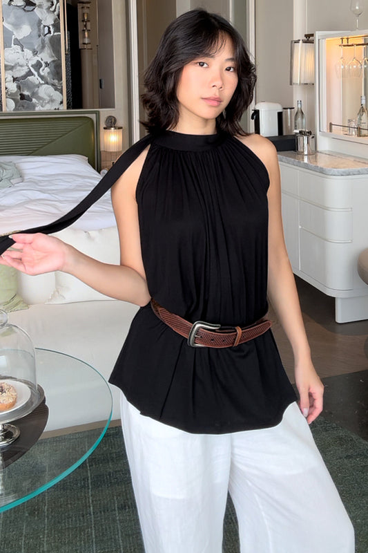 Scarf Neck Top