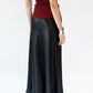 Satin Trumpet Maxi Skirt