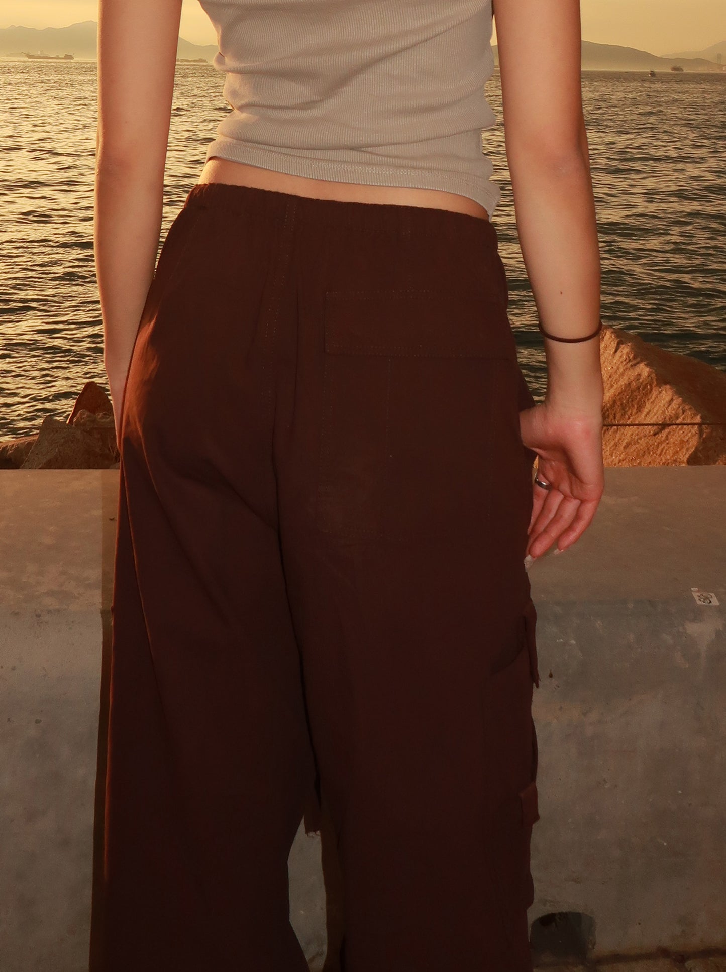 Low-Rise Cargo Pants